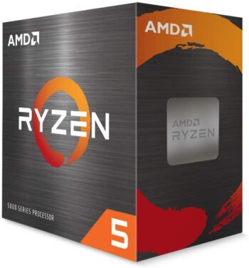 AMD Ryzen 5 5600X Box 6-Core AM4 3.70 GHz Unlocked CPU Processor