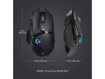 Logitech G502 HERO Wired Optical Gaming Mouse (2)
