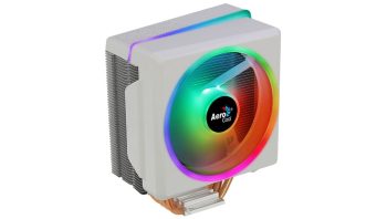 Aerocool Cylon 4F WH 4 Heat Pipes ARGB CPU AIR COOLER White