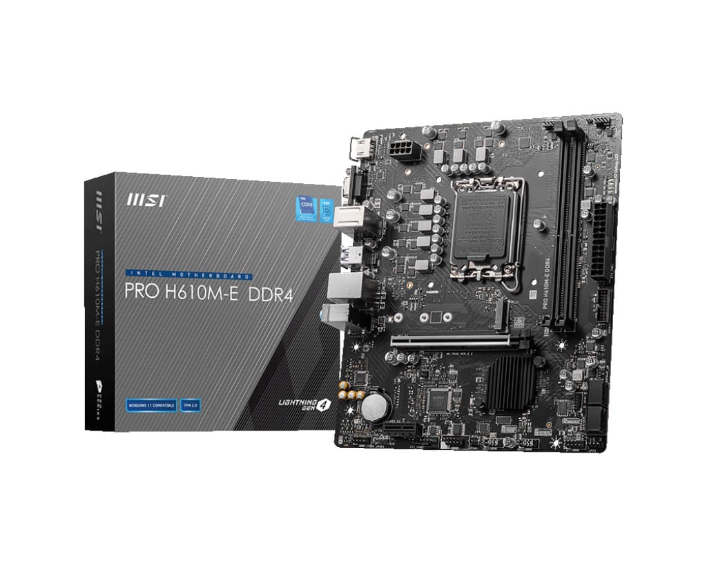 PRO H610M-E DDR4 2