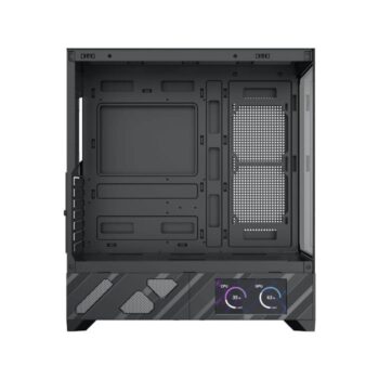 Xigmatek Alphard Pro 6 ARGB Fan Pwm 6 Inch LCD Black Super Tower Case6
