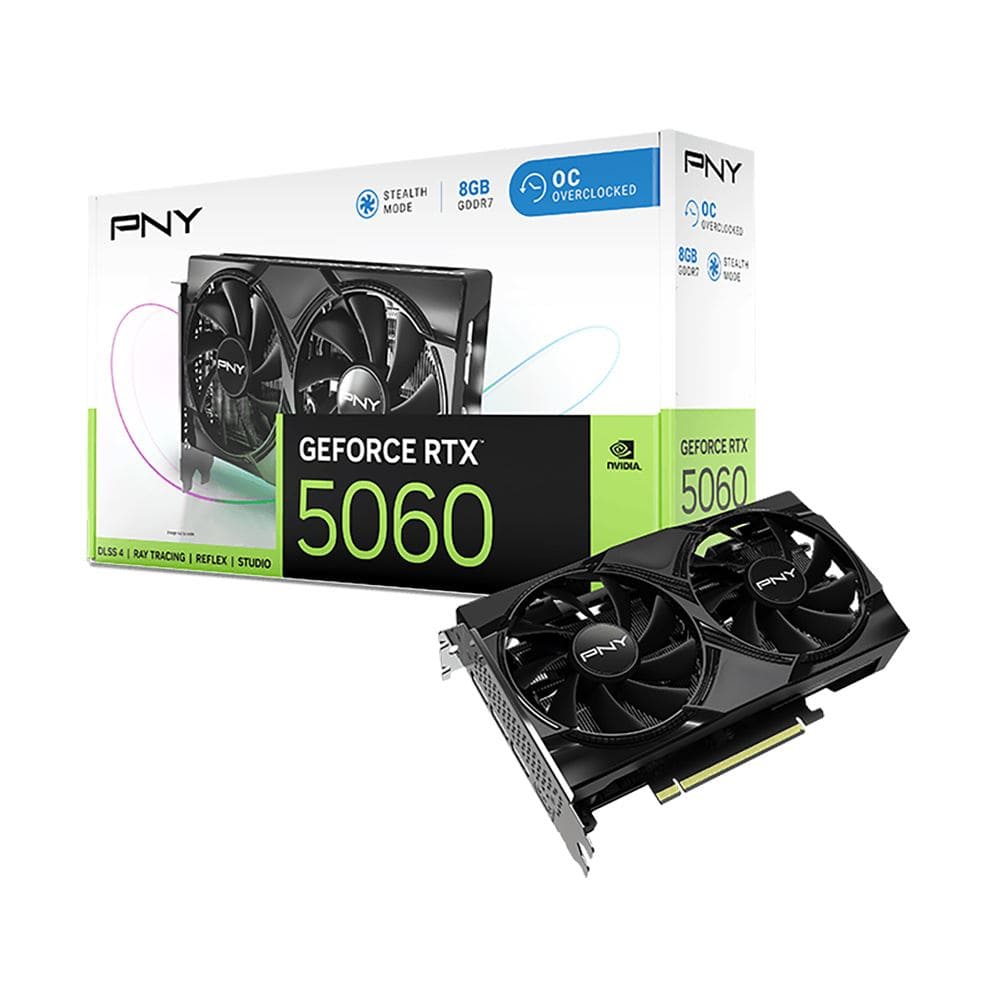PNY GeForce RTX 5060 Dual Fan OC 8GB GDDR72